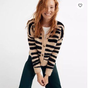 Deville Cardigan Sweater in Tiger Stripe